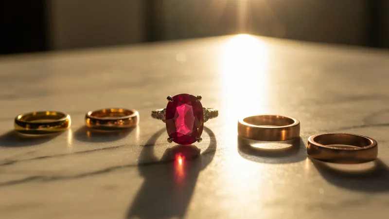 Matière et métal bague rubis : comment bien choisir ?